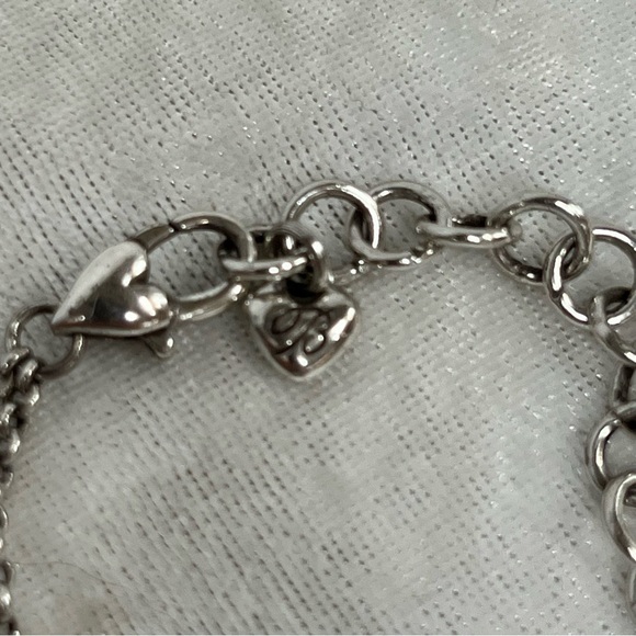 Brighton Southwest Inspired Teal Blue Enamel Oversized Cross Pendant Necklace! - Picture 5 of 10